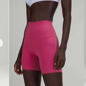 Lululemon Align Shorts 6” - Pink Lychee